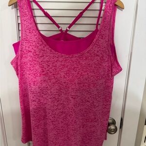 Torrid Pink Sleeveless Athletic Tank Top